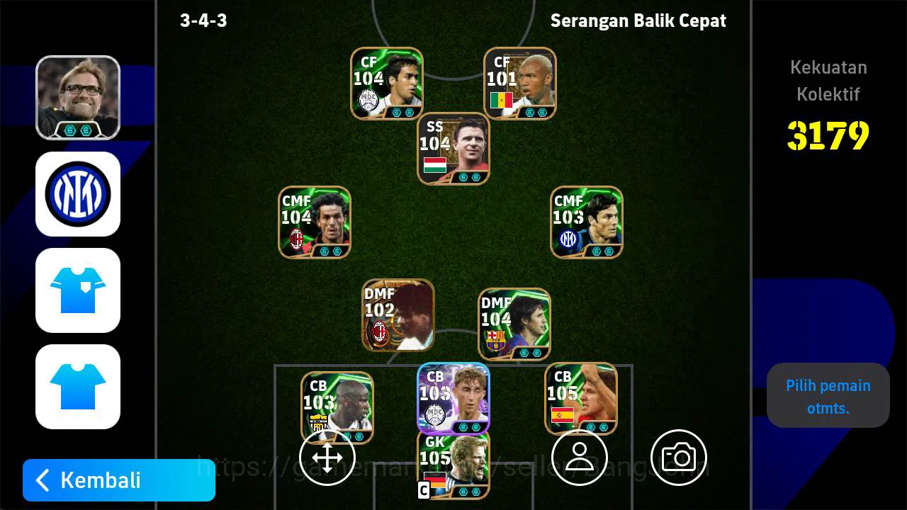 Power 3179, C Puyol Epic, F puskas legend, Edmilson epic, Donadoni epic, Fiore epic, Thuram Epic, Rijkaard Big old EFB1037B eFootball Others Power 3179, C Puyol Epic, F puskas legend, Edmilso image 1