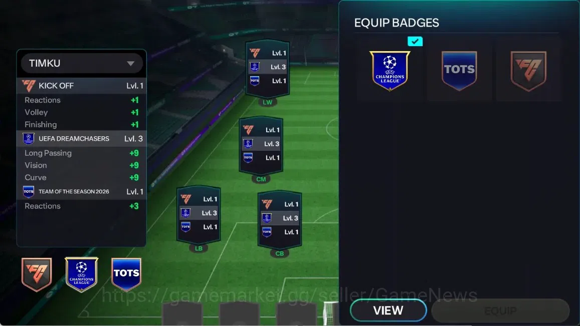 EA SPORTS FC Mobile Accounts OVR 116/15B Value|Best Starter 501k Gems + 1,7B Co image 4