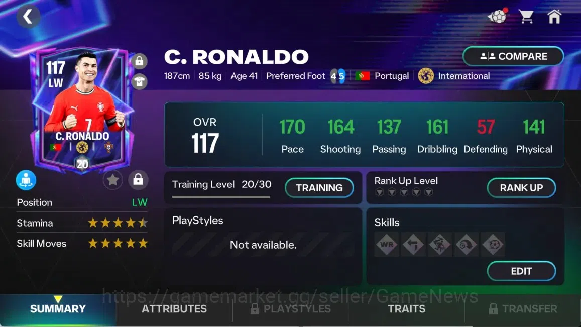 EA SPORTS FC Mobile Accounts OVR 116/15B Value|Best Starter 501k Gems + 1,7B Co image 6