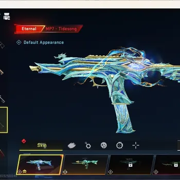 Blood Strike Accounts Collab Skin ASIA | Eternal Gun:MP7-Tidesong Lv1| Eternal Striker:ZERO| Ultra Bandage|3 Limited Gun|3