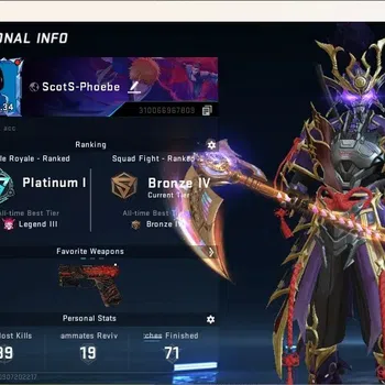 Blood Strike Accounts Collab Skin ASIA | Eternal ZERO-Odashadow | 1 Ultra Melee | 2 TR/OPM Gun | 4 OPM/BLEACH/TR/Enzo