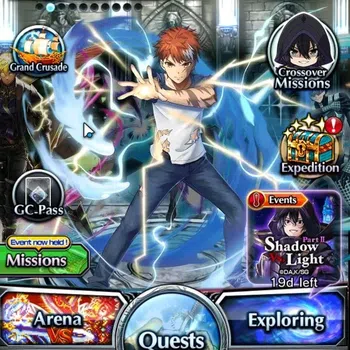 Grand Summoners Accounts End-Game Global|Rank 113|1 SP.ART(Garou)|16 Ascend 14 TW| (Houka I,Beta,S Emiya,Chloe Etc)+TW |Lpot