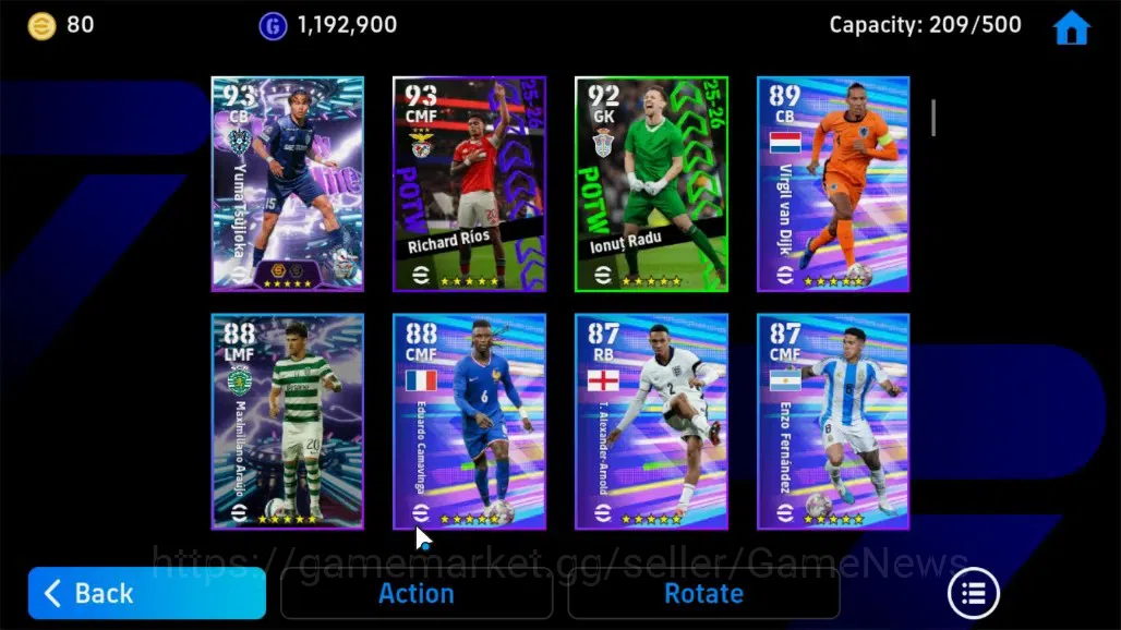 eFootball Accounts Android|Big Time Zlatan Ibrahimovic,Epic,Giorgio C image 7