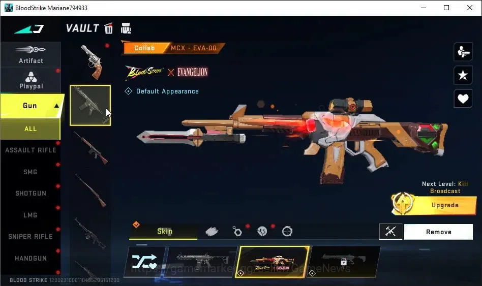 Blood Strike Accounts ASIA|Collab TokRev[Bizon-The Mad Serpant of Ash,FN image 9