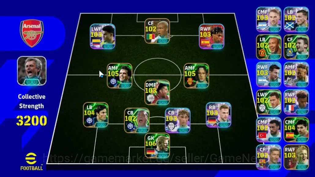 eFootball Accounts Android|Big Time Diego Forlan,Epic Oliver Kahn,Fra image 1