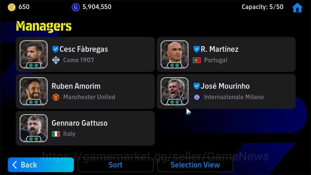 eFootball Accounts Android|Big Time Diego Forlan,Epic Oliver Kahn,Fra image 5