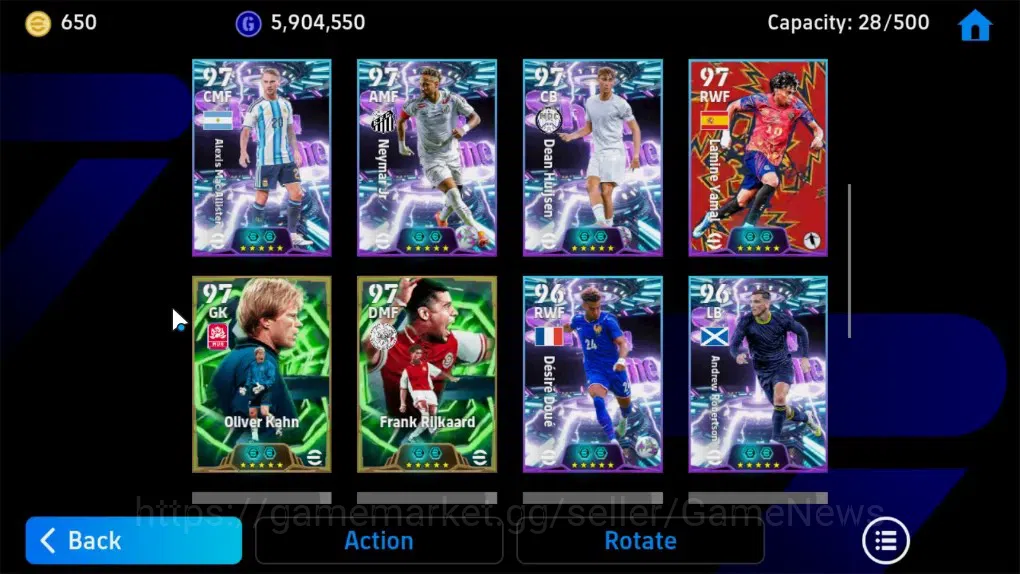 eFootball Accounts Android|Big Time Diego Forlan,Epic Oliver Kahn,Fra image 8