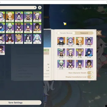 Genshin Impact Accounts Starter ASIA|AR 25|1 Limited (Flins) + Standard (Mizuki)|Rate ON|All Unset|Low Exploration & Main