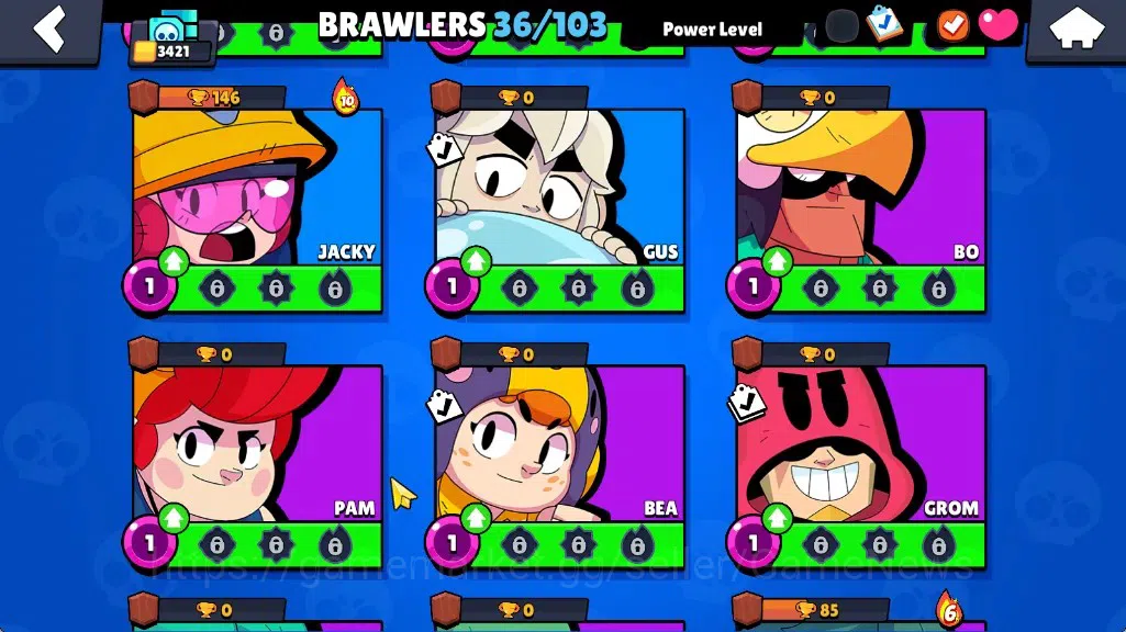 Brawl Stars Accounts 3421 Trophy|36 Brawlers 4 Max|Edgar Full Buffies|5 image 11