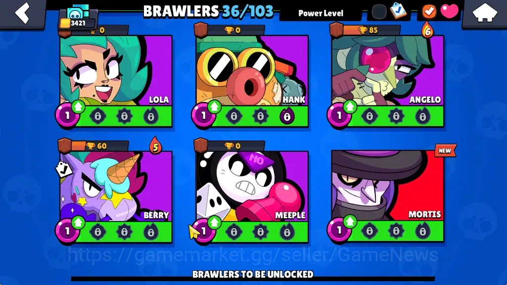 Brawl Stars Accounts 3421 Trophy|36 Brawlers 4 Max|Edgar Full Buffies|5 image 12