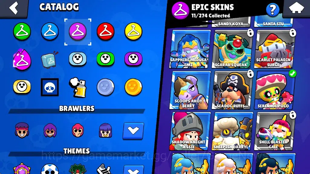Brawl Stars Accounts 3421 Trophy|36 Brawlers 4 Max|Edgar Full Buffies|5 image 19