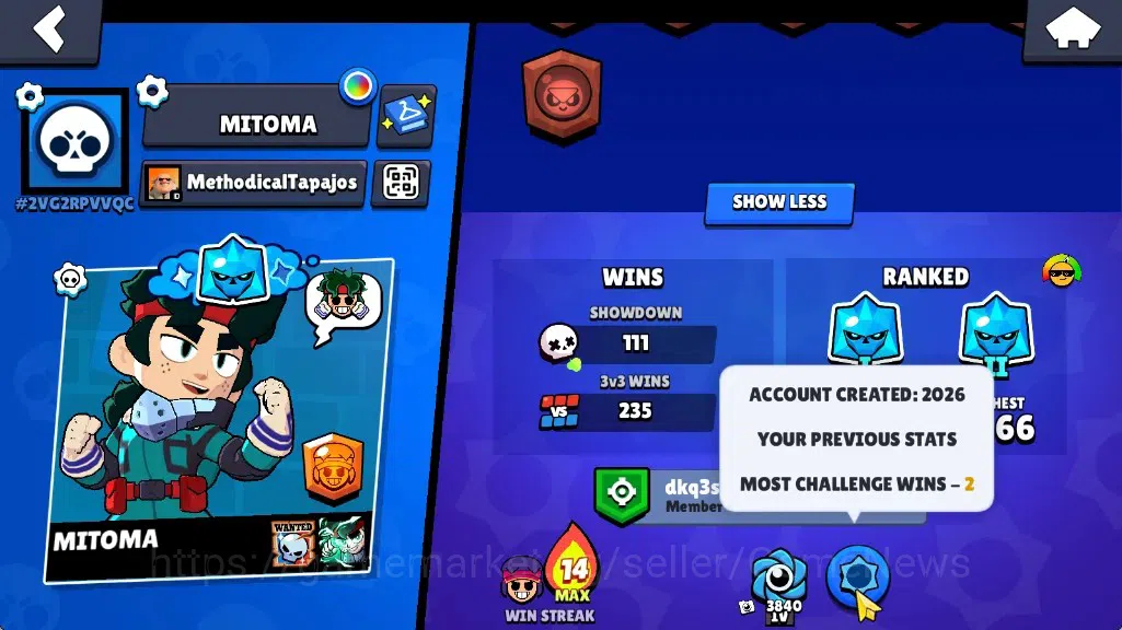 Brawl Stars Accounts 3421 Trophy|36 Brawlers 4 Max|Edgar Full Buffies|5 image 3