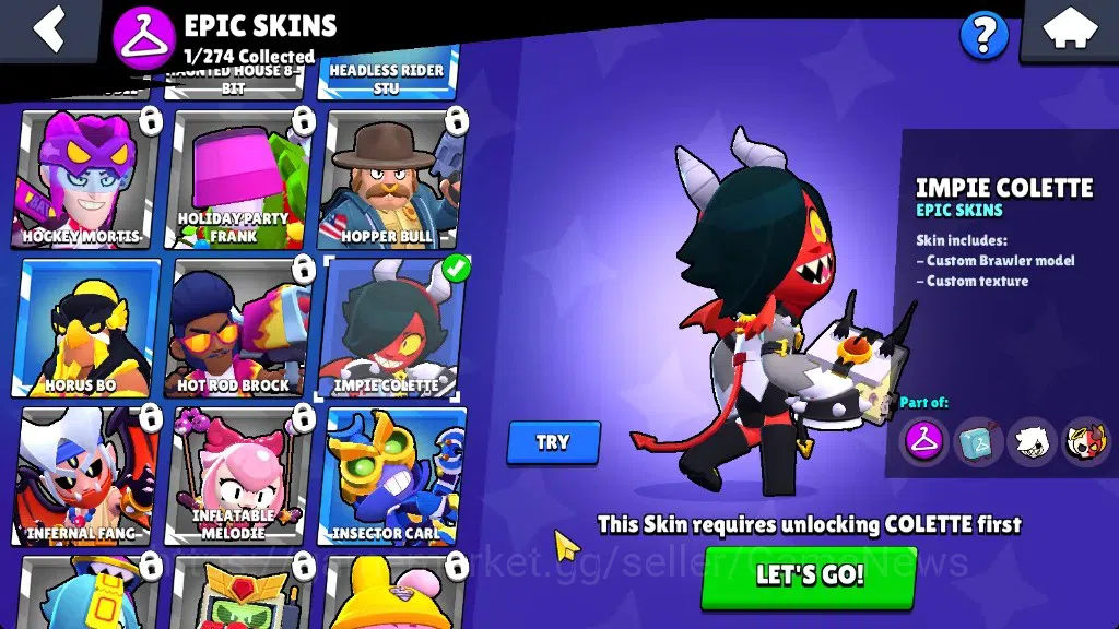 Brawl Stars Accounts 1258 Trophy|16 Brawlers 3 Max|Emz Full Buffies|2k  image 10
