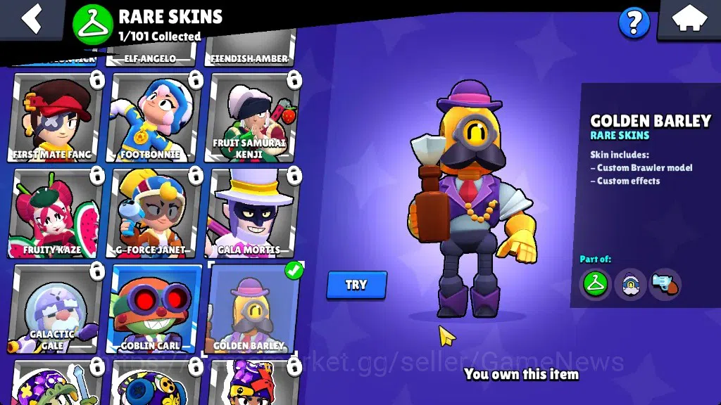Brawl Stars Accounts 1258 Trophy|16 Brawlers 3 Max|Emz Full Buffies|2k  image 13