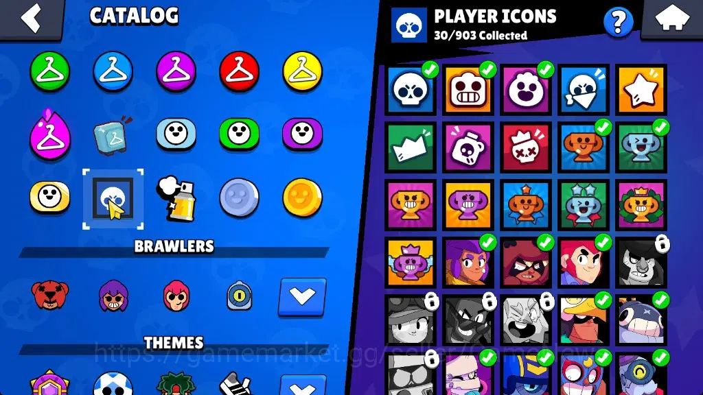 Brawl Stars Accounts 1258 Trophy|16 Brawlers 3 Max|Emz Full Buffies|2k  image 15