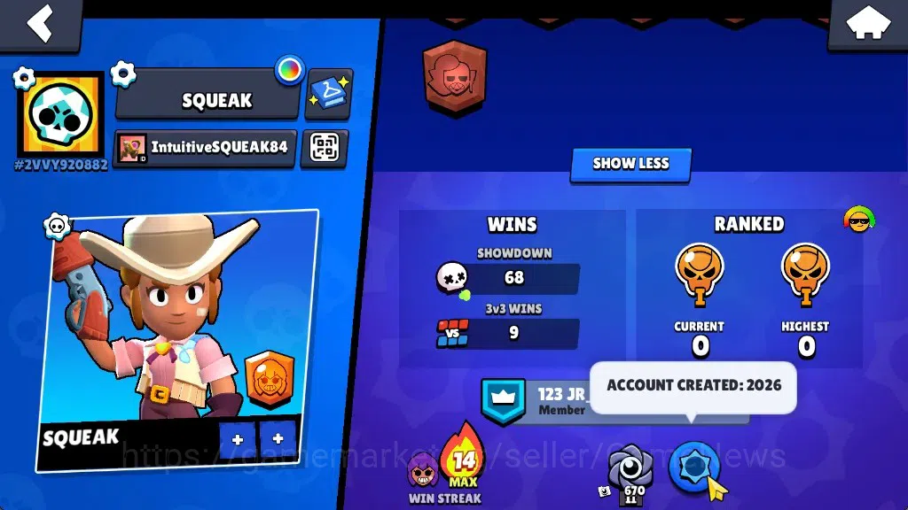 Brawl Stars Accounts 1258 Trophy|16 Brawlers 3 Max|Emz Full Buffies|2k  image 3