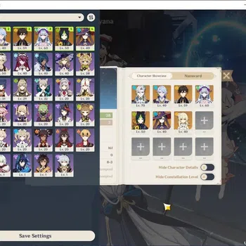 Genshin Impact Accounts Others Asia|AR 38|Free HSR|3 Limited + 3 Standard|Neuvillette,Zhongli,Kamisato Ayaka|Female MC|Take