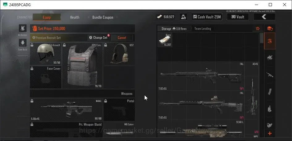 Arena Breakout Accounts MOBILE|Lv 30|SV 36M|CV 25,5M|6 Set Skin|Quickhack  image 3