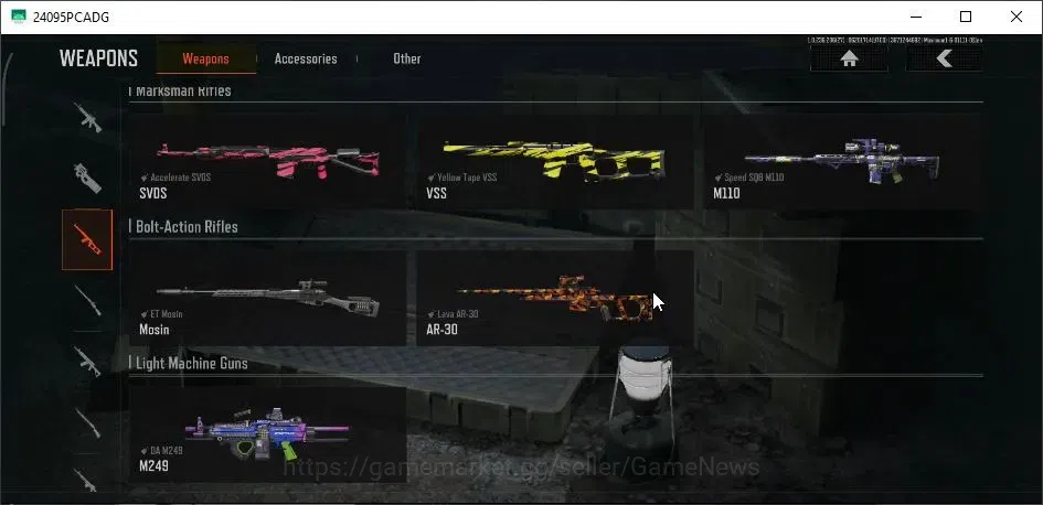 Arena Breakout Accounts MOBILE|Lv 30|SV 36M|CV 25,5M|6 Set Skin|Quickhack  image 8