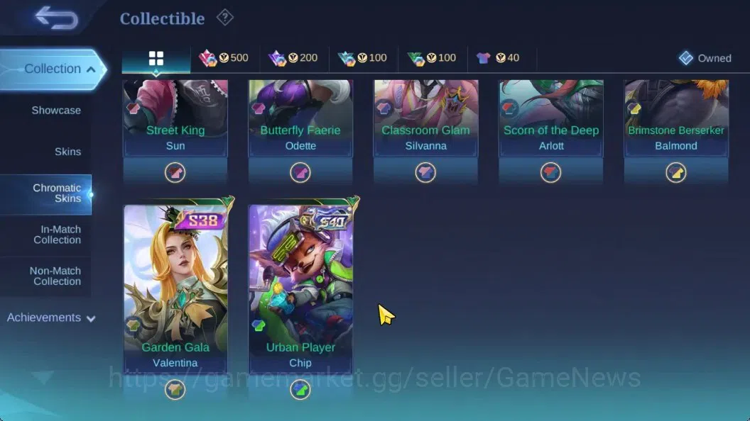 Mobile Legends: Bang Bang Accounts Hero123 |Skin175 |Mythical Glory 101 |CC Natalia,  image 12