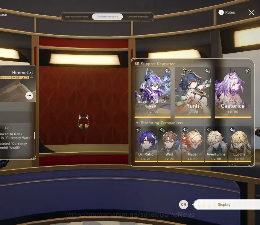 Honkai Star Rail Accounts Asia|TL 70|16 Limited|Evernight,Hyacine,Castorice, image 2