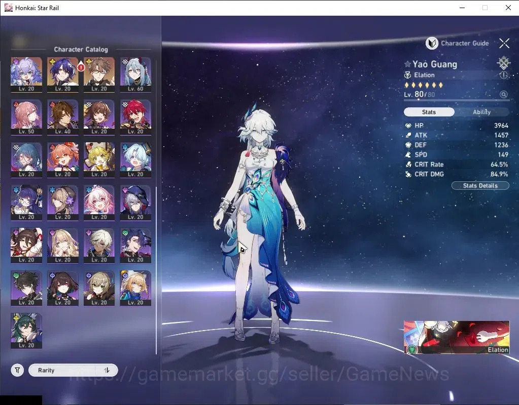 Honkai Star Rail Accounts Asia|TL 70|16 Limited|Evernight,Hyacine,Castorice, image 6