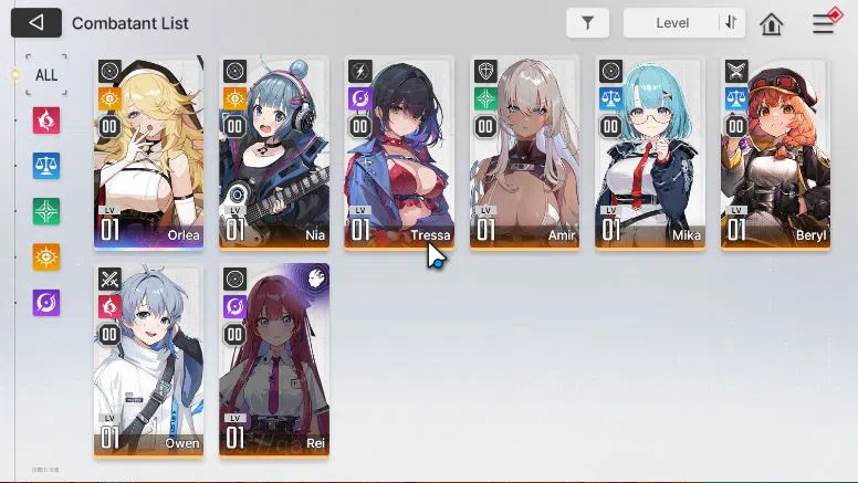 Chaos Zero Nightmare Accounts GLOBAL Verif | Lv05 | Fresh Starter Orlea Nia + 4  image 5