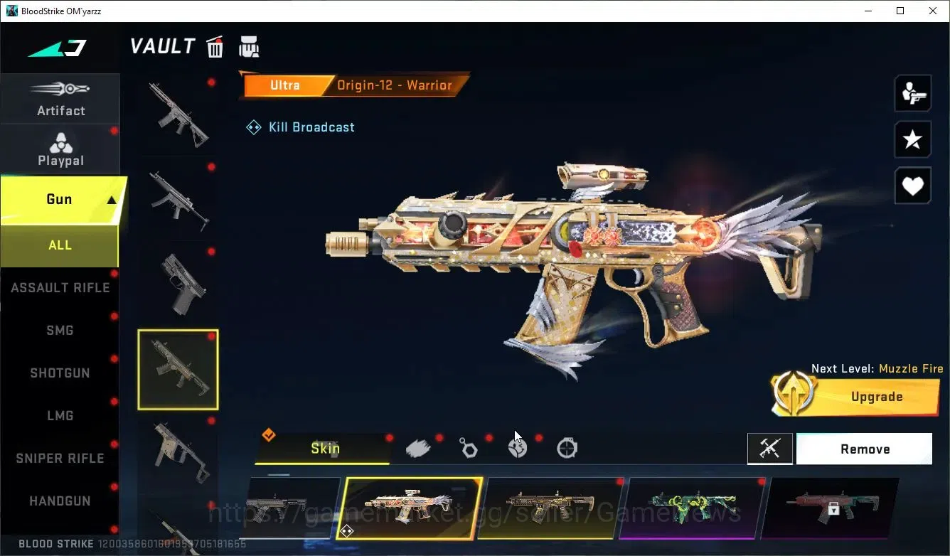 Blood Strike Accounts ASIA|ETERNAL DeAgle+MELE TalonKnife,Collab 7DS[Kar image 15