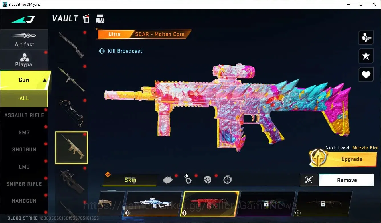 Blood Strike Accounts ASIA|ETERNAL DeAgle+MELE TalonKnife,Collab 7DS[Kar image 18