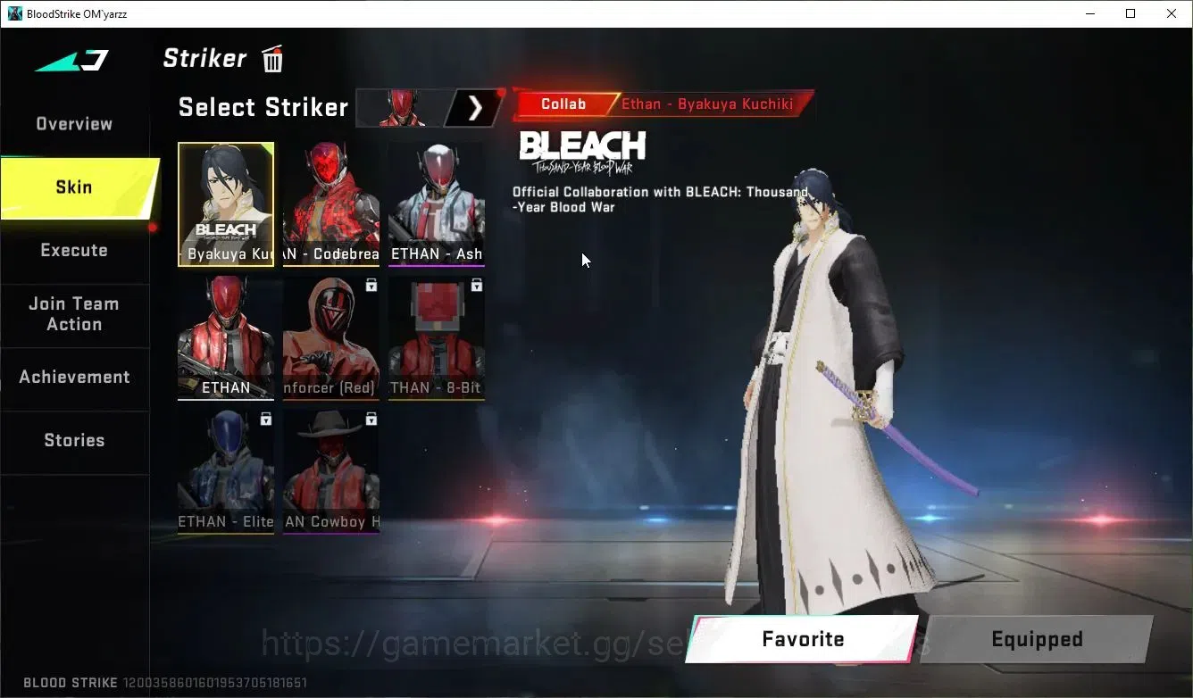 Blood Strike Accounts ASIA|ETERNAL DeAgle+MELE TalonKnife,Collab 7DS[Kar image 7