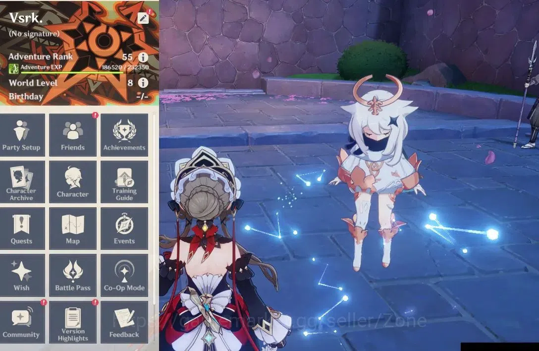 Genshin Impact Accounts Others ASIA|AR 55|7 Limited 5*CHAR+ 1(*5 Weapon)|Prem Mavuika(Citlali, Sandrone, Nicole, Durin 1