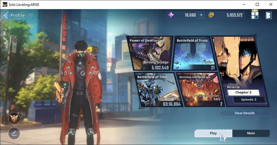 Solo Leveling: ARISE Accounts Total Power 460K |10SSR| GotoA5+SignA5, ThomasA5+Sign, ByungGuA1+Sign, AmamiyaA5+Sign 2