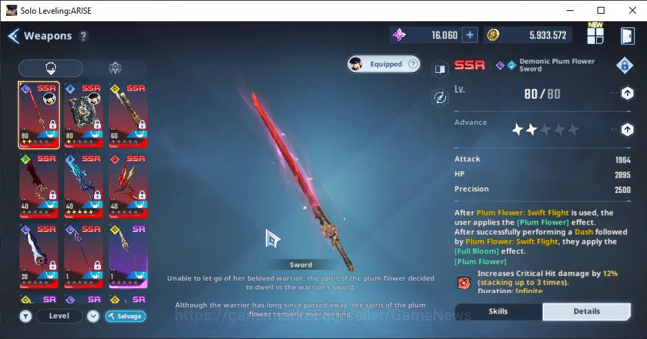 Solo Leveling: ARISE Accounts Total Power 460K |10SSR| GotoA5+SignA5, ThomasA5+Sign, ByungGuA1+Sign, AmamiyaA5+Sign 6