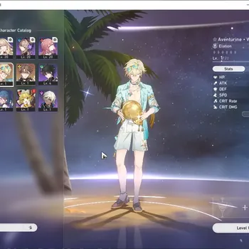 Honkai Star Rail Accounts Starter NA|Fresh Starter|TL 15|2 Limited| Aventurine Waveflair,Archer +1 STD Char