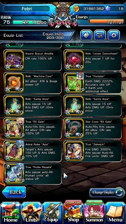 Grand Summoners Accounts Global|Rank 75|22 Ascend + 6 TW(Houka,Shirou,Kamij image 13