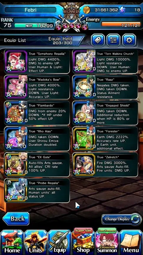 Grand Summoners Accounts Global|Rank 75|22 Ascend + 6 TW(Houka,Shirou,Kamij image 6