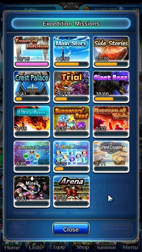Grand Summoners Accounts Global|Rank 75|22 Ascend + 6 TW(Houka,Shirou,Kamij image 7