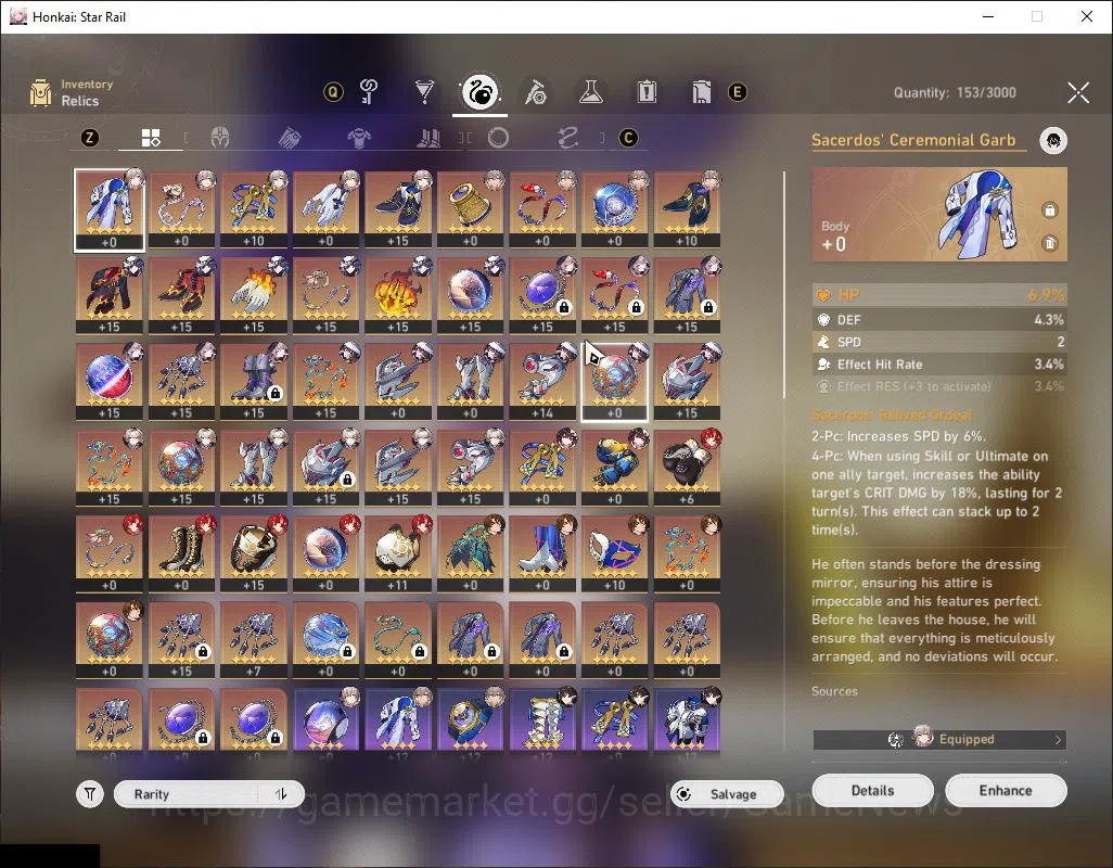 Honkai Star Rail Accounts Asia |TL 58|3,8K SJ|8 Limited|The Herta+Sign,Ashve image 6