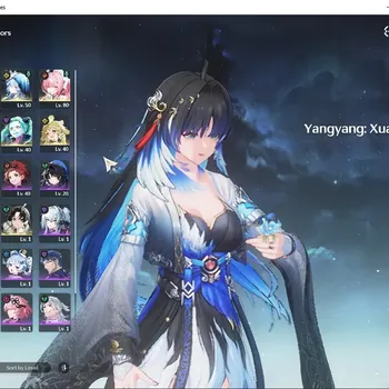 Wuthering Waves Accounts Starter SEA|UL 62|5 Limited|(Yangyang:Xuanling,Aemeath)+Sign Denia,Shorekeeper,Rebecca|DB Lvl