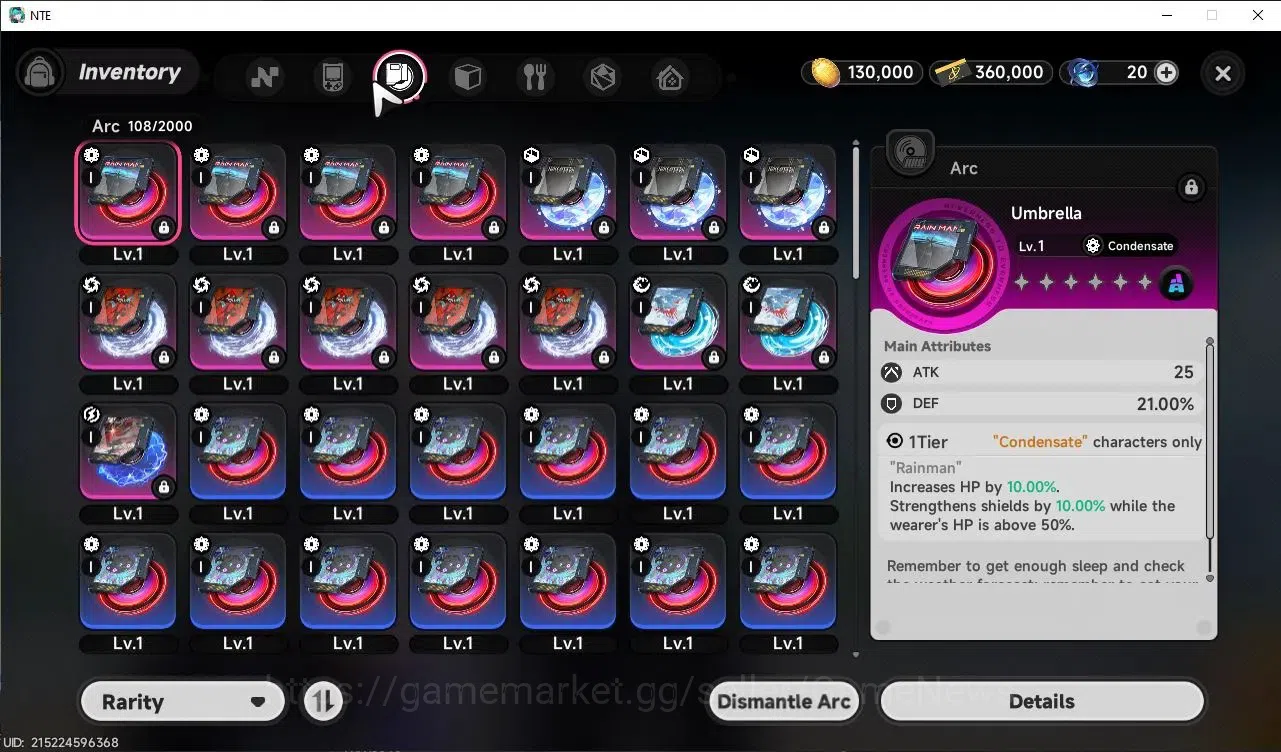 Neverness to Everness Accounts GLOBAL Europe | HL 3 | 1 S-Class Limited Hotori Awk 1 | 1 S-Class Selection Box | Selector ON 8