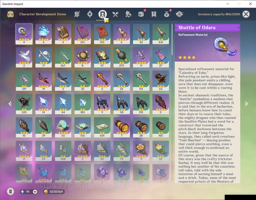 Genshin Impact Accounts ASIA|AR 57|7 Limited+2(*5Weapon)|Arlecchino+Sign,N image 10