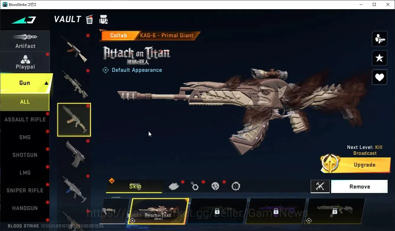 Blood Strike Accounts ASIA|ETERNAL AUG-Empyrean+3 ULTRA[JET,QBZ95-Overlo image 11