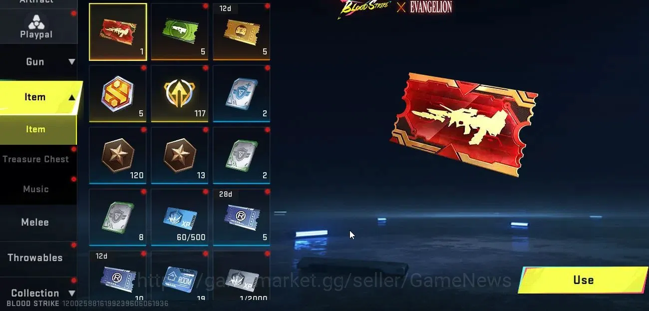 Blood Strike Accounts ASIA|ETERNAL AUG-Empyrean+3 ULTRA[JET,QBZ95-Overlo image 13