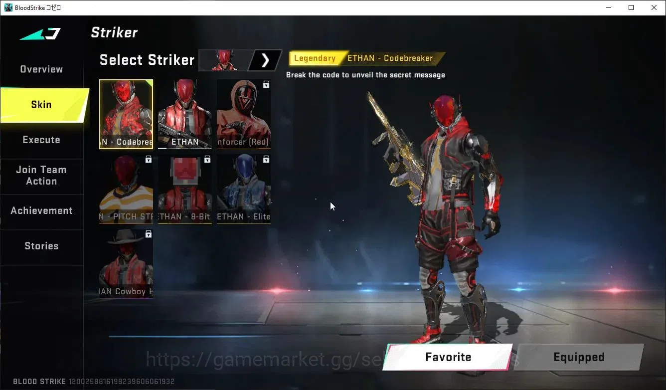 Blood Strike Accounts ASIA|ETERNAL AUG-Empyrean+3 ULTRA[JET,QBZ95-Overlo image 4