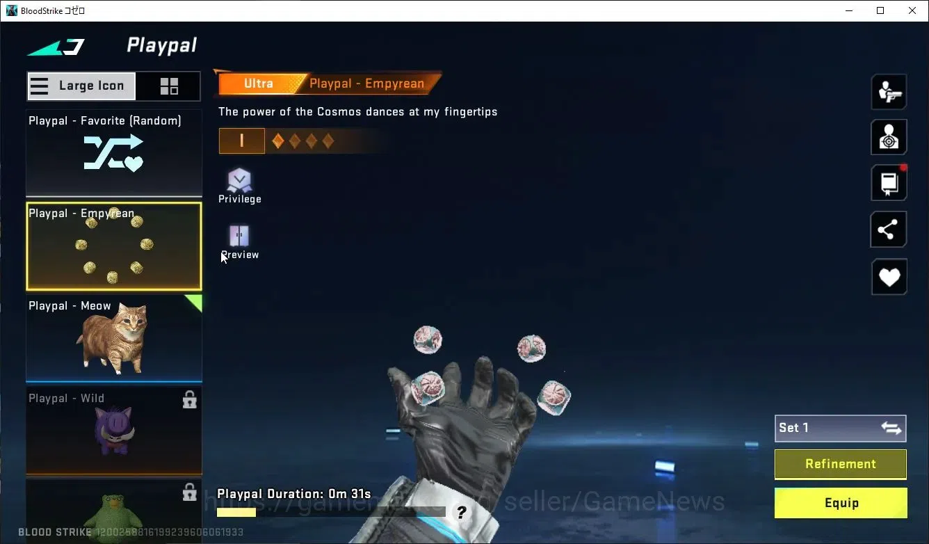 Blood Strike Accounts ASIA|ETERNAL AUG-Empyrean+3 ULTRA[JET,QBZ95-Overlo image 5