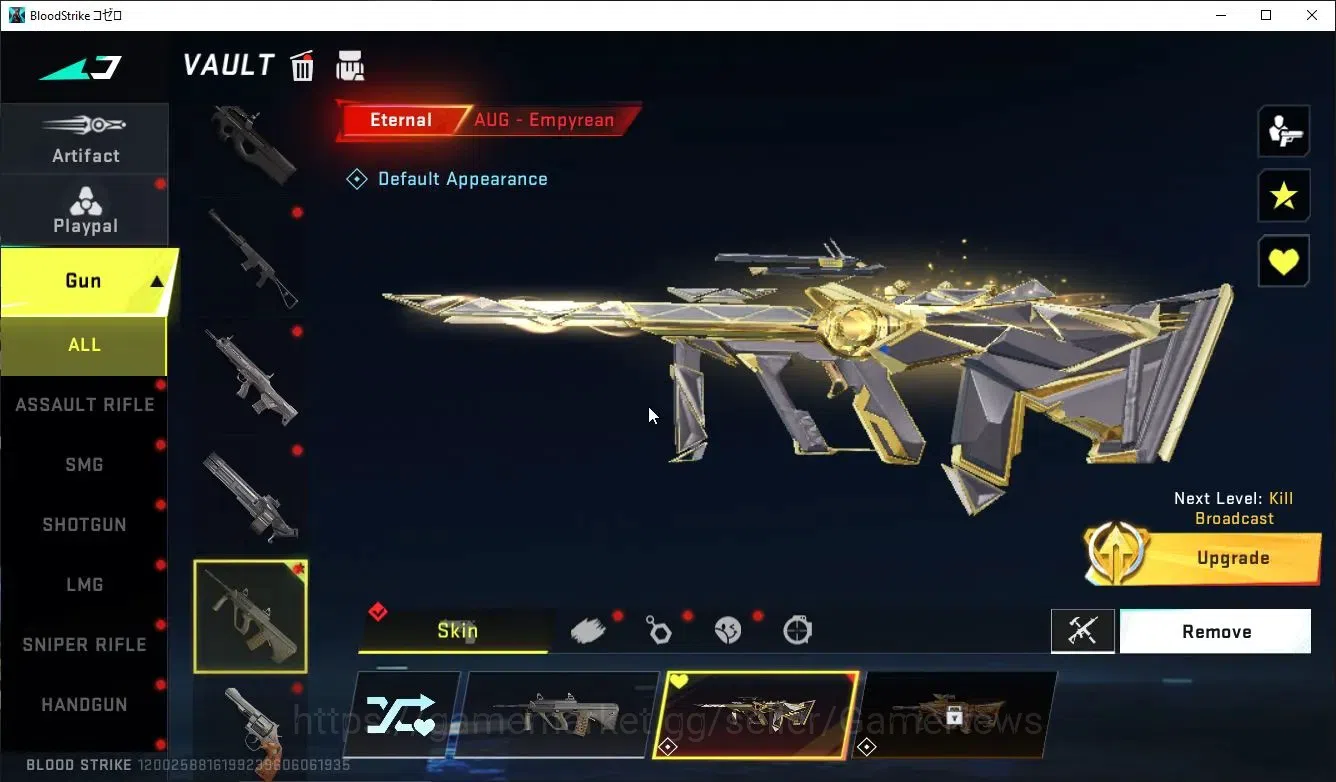 Blood Strike Accounts ASIA|ETERNAL AUG-Empyrean+3 ULTRA[JET,QBZ95-Overlo image 6