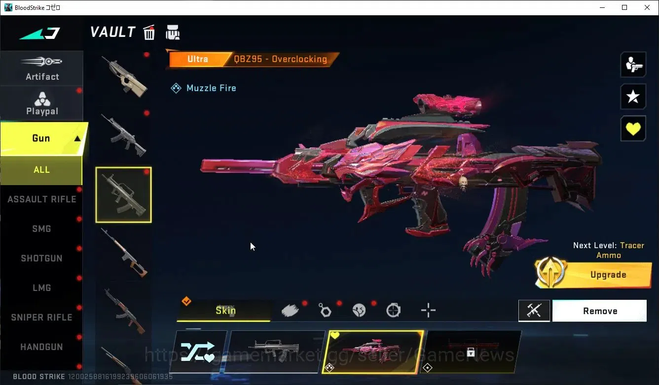 Blood Strike Accounts ASIA|ETERNAL AUG-Empyrean+3 ULTRA[JET,QBZ95-Overlo image 7