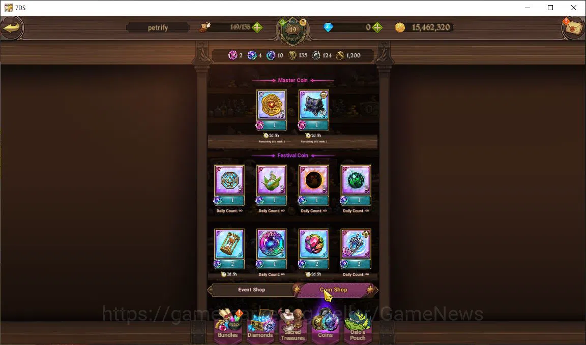 The Seven Deadly Sins: Grand Cross Accounts Starter Global |1,4M CC| Starter Ch 5 | 1 Seventh Spring Box | 2 LR+4 UR 7