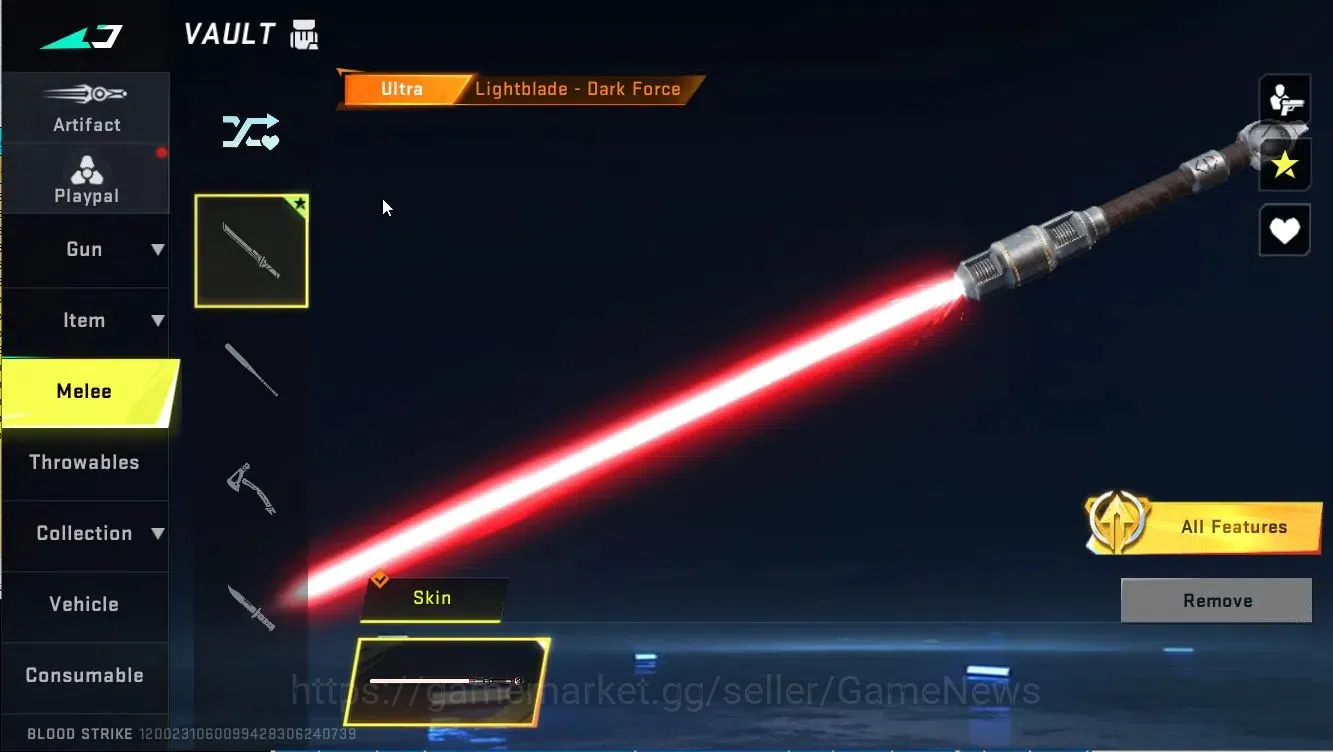 Blood Strike Accounts ASIA|ULTRA [Melee Lightblade-Dark Force, Loot Crat image 6