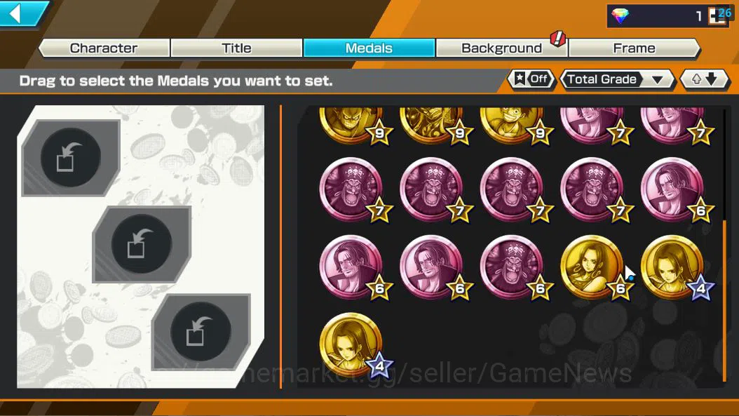 One Piece Bounty Rush Accounts Global|5 EX|5Elder St.Saturn,TFE Marshal D.Teach,B image 4